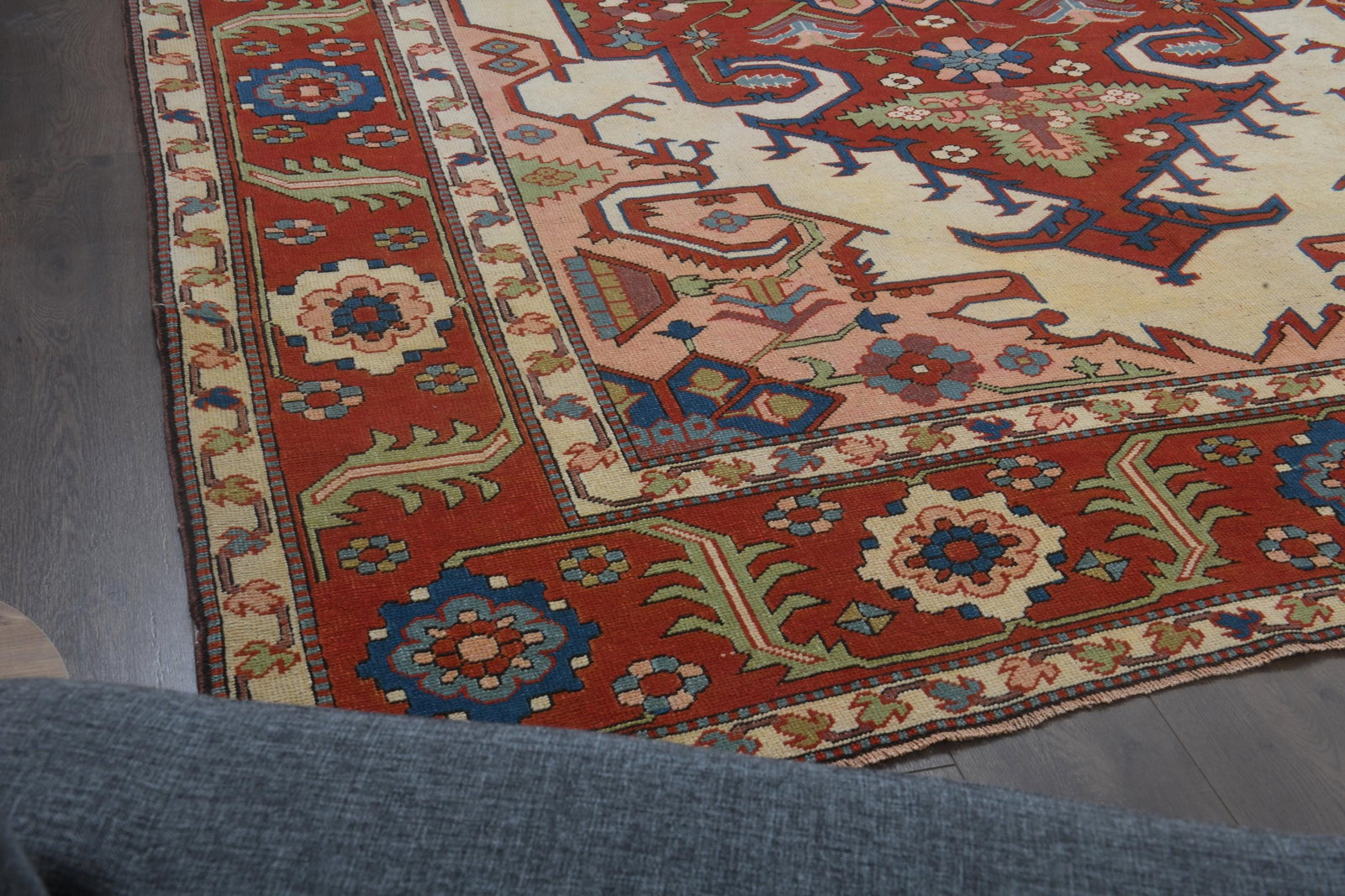 7.6x10.1 ft, SPECIAL MILAS RUG, Vintage Handmade Wool - 7