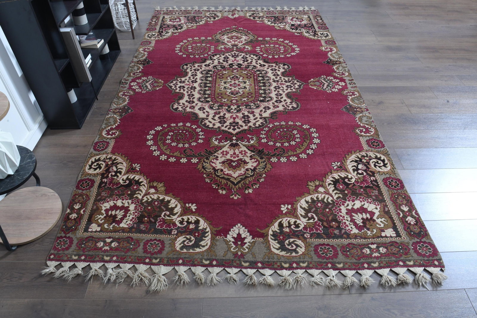 6'4x10'9 ft, PURPLE ANTIQUE RUG, Living Room - 2