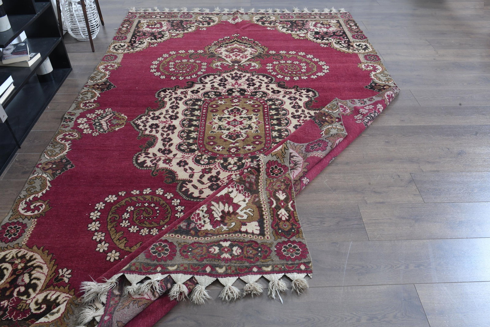 6'4x10'9 ft, PURPLE ANTIQUE RUG, Living Room - 4