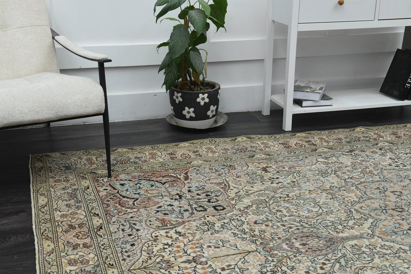 7.6x11.7 ft, OVERSIZED NEUTRAL RUG - 8