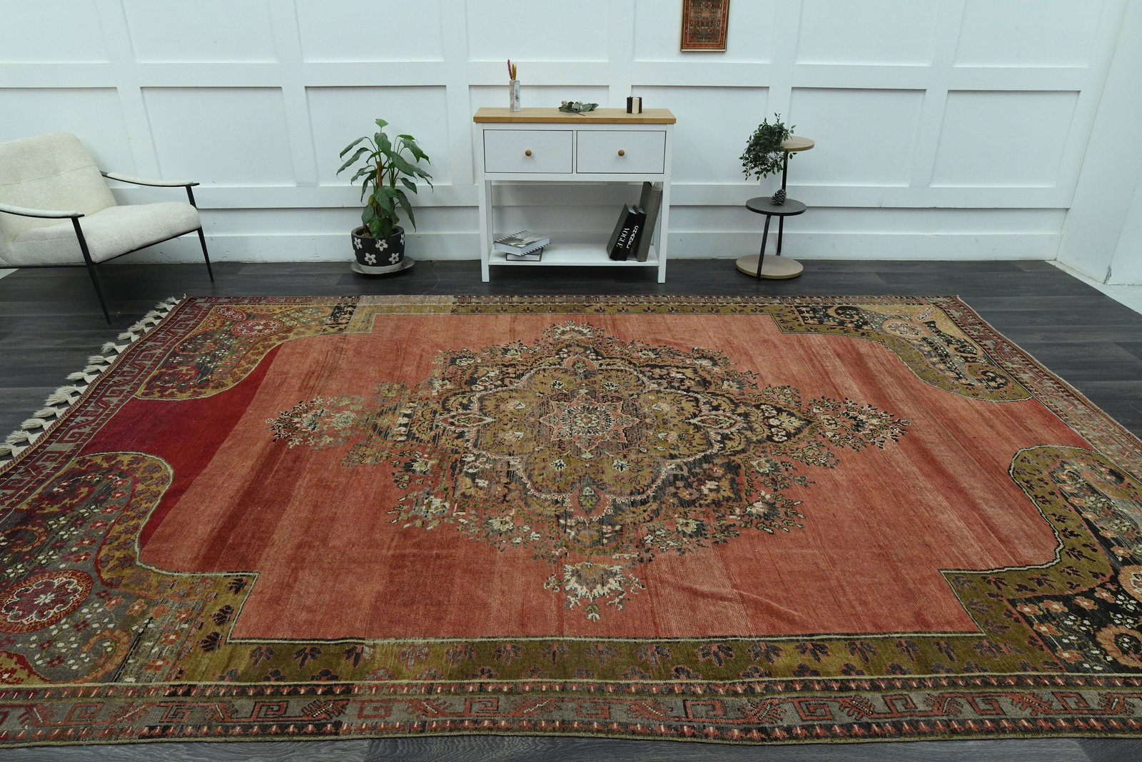 8.9x13.1 ft, SPECIAL VINTAGE RUG - 7