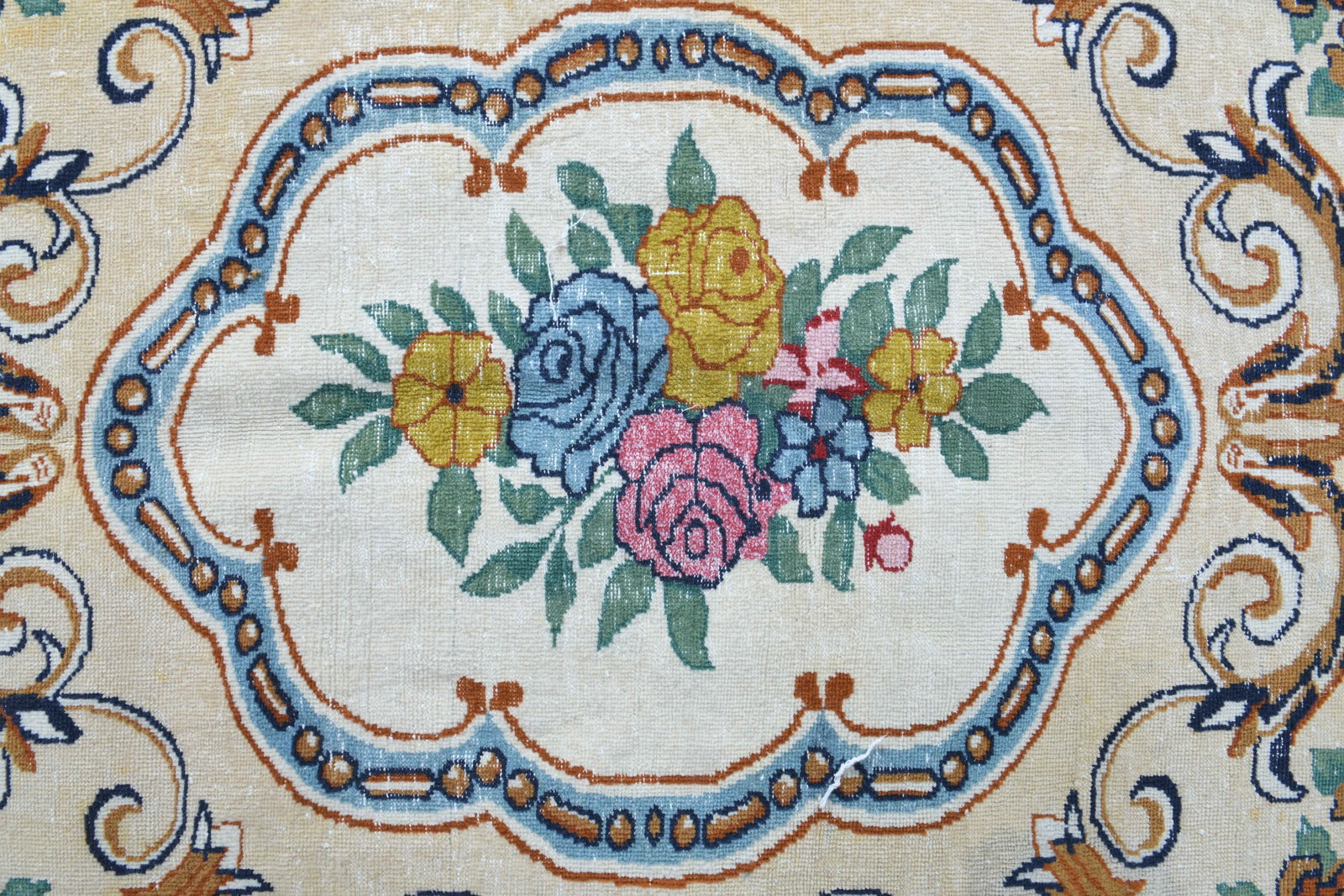 9.7x11.8 ft, VINTAGE Rug, TURKISH - 8