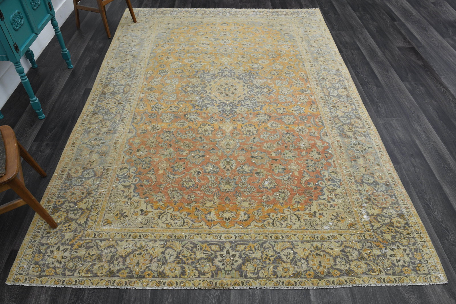 8x11 ft, TURKISH VINTAGE Rug - 4