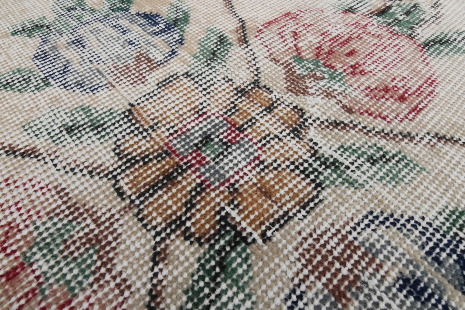 7.5x10.8 ft, VINTAGE RUG, TURKISH - 8