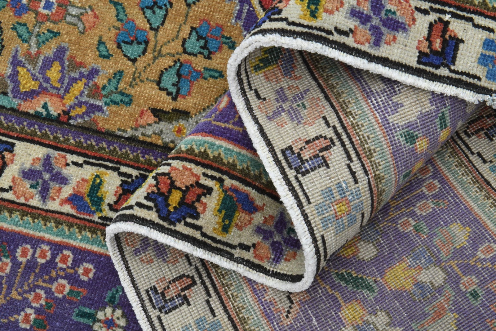 9.6x12.6 ft, LUxURY PERSIAN RUG: Title: 9.6x12.6 ft, LUxURY PERSIAN RUG Description: This Turkish one-of-a-kind Anatolian Vintage Rug is hand-knotted and handwoven by the most skilled artisans who use pure wool, in muted, natural ton