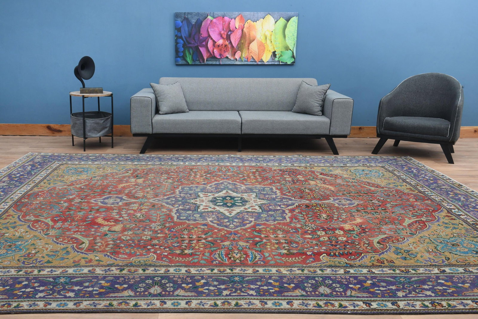 9.6x12.6 ft, LUxURY PERSIAN RUG - 2