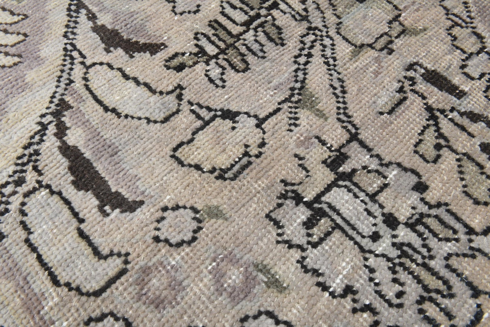 8x11'5 ft, PERSIAN MINIMALIST RUG - 6