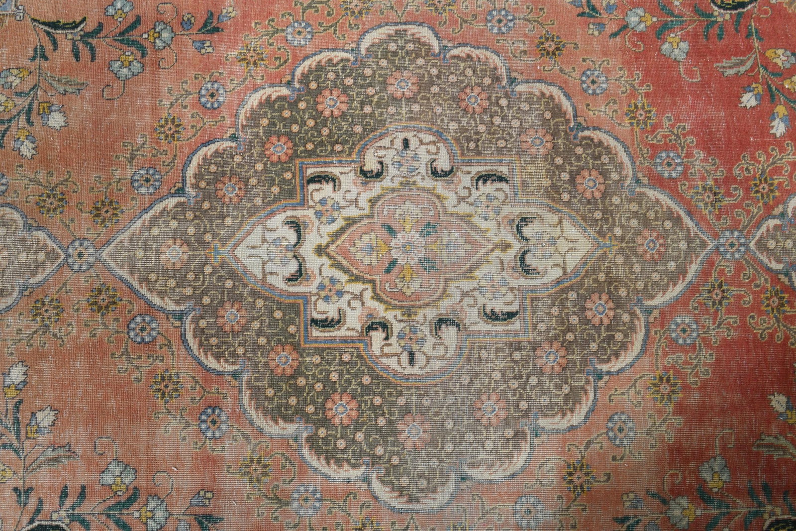 9'6x12'6 ft, ORANGE MINIMALIST RUG - 6