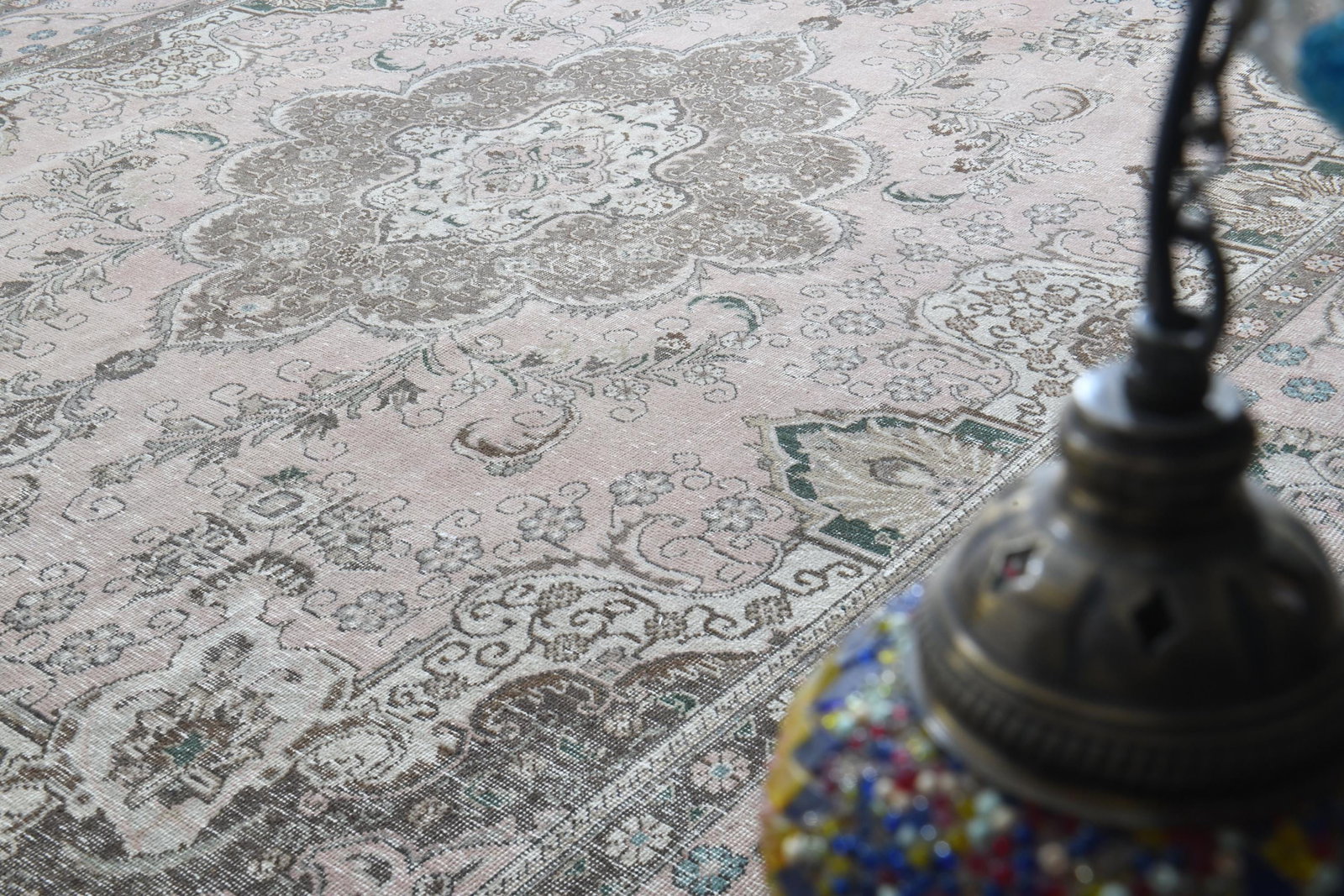 9'7x12'4 ft, OVERSIZED PERSIAN RUG - 8