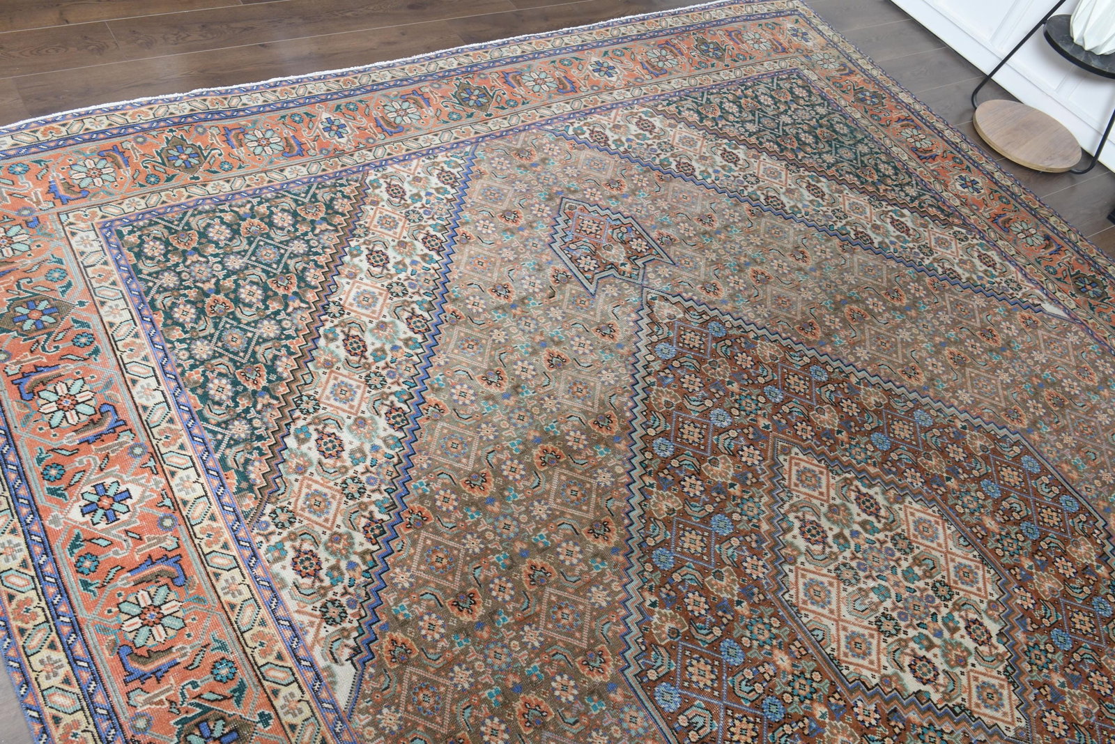 9'7x12'5 ft, VINTAGE PERSIAN RUG, Oversize - 5
