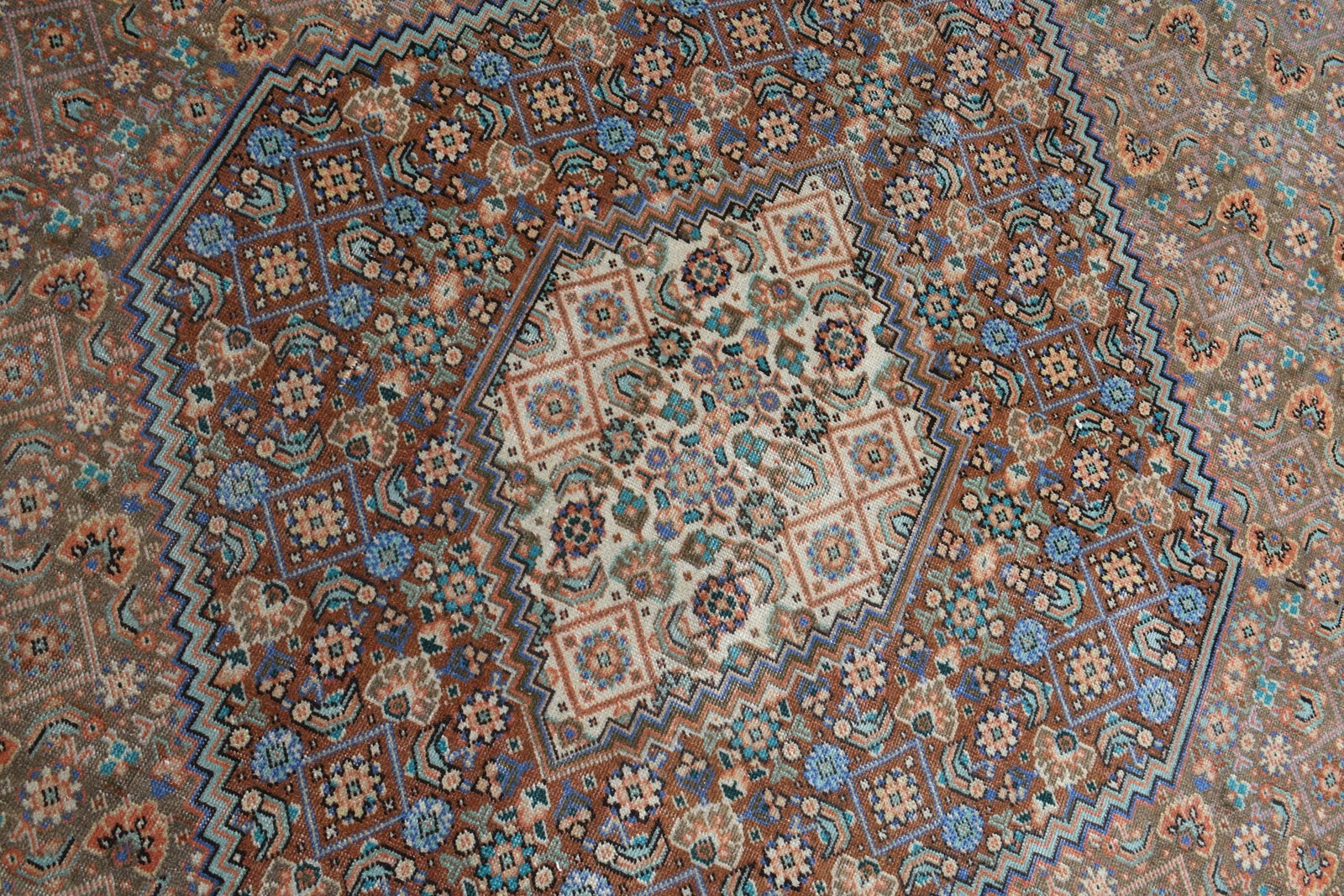 9'7x12'5 ft, VINTAGE PERSIAN RUG, Oversize - 8