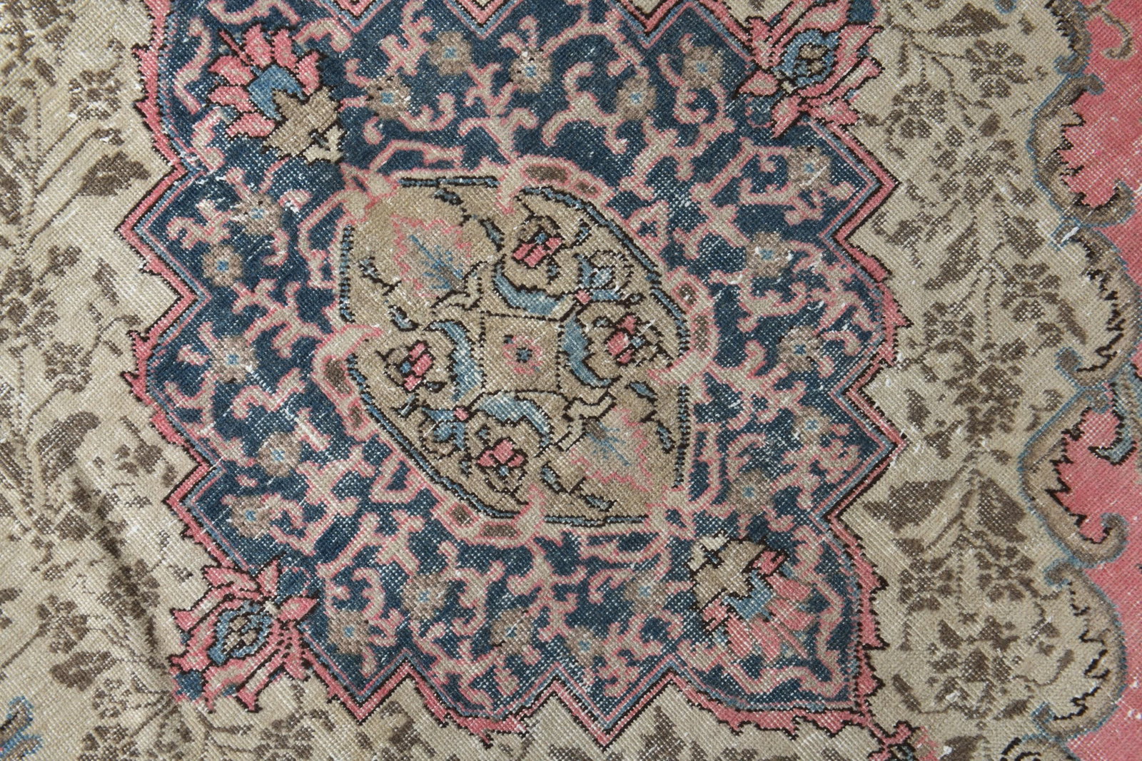 7'3x10'3 ft, OVERSIZED PINK BLUE, Minimalist Decor, Area Rug - 3