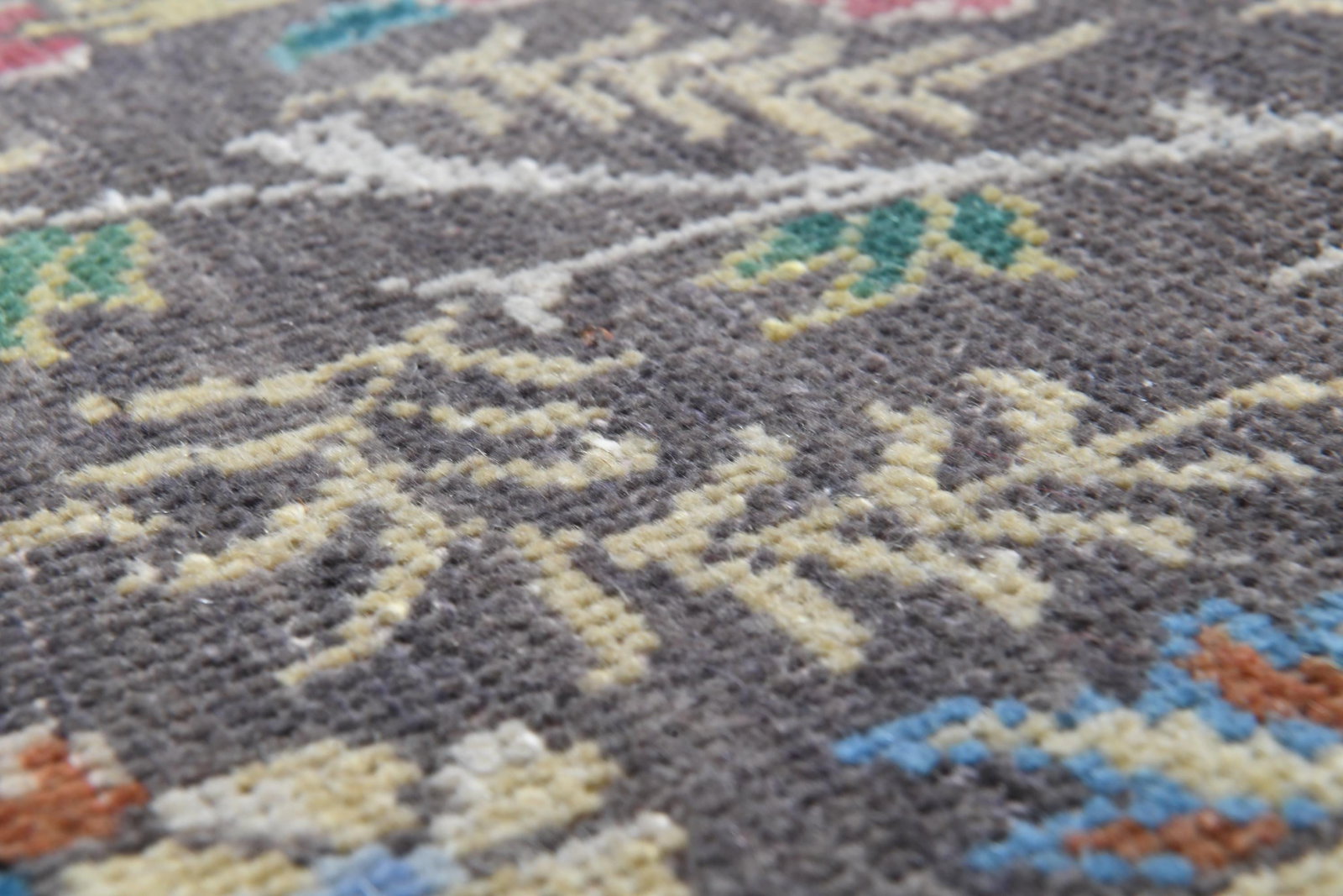 9'8x12'7 ft, PERSIAN COLORFUL RUG, Oversized Antique - 8