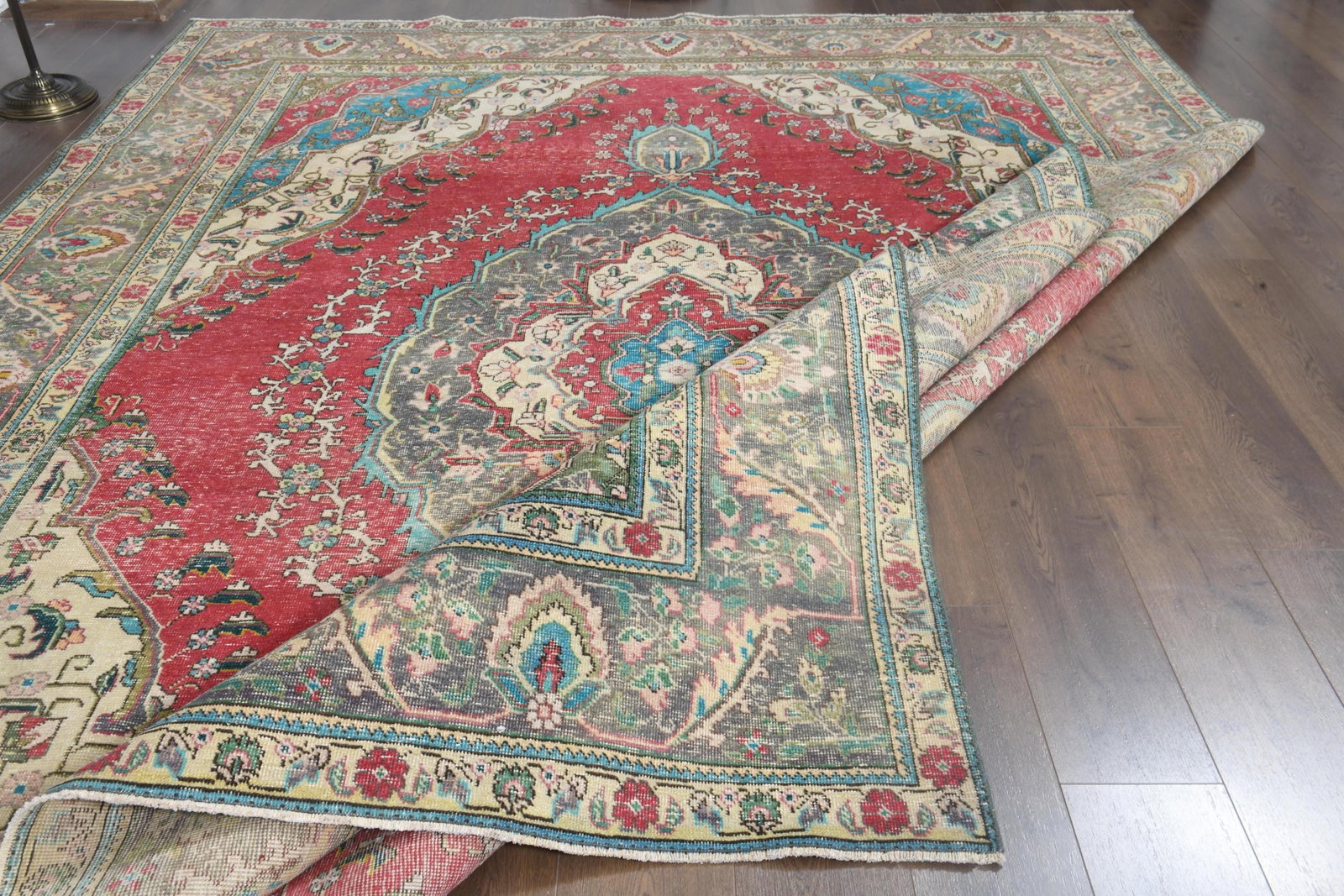 9'4x12'4 ft, PERSIAN MINIMALIST RUG, Oversized - 6