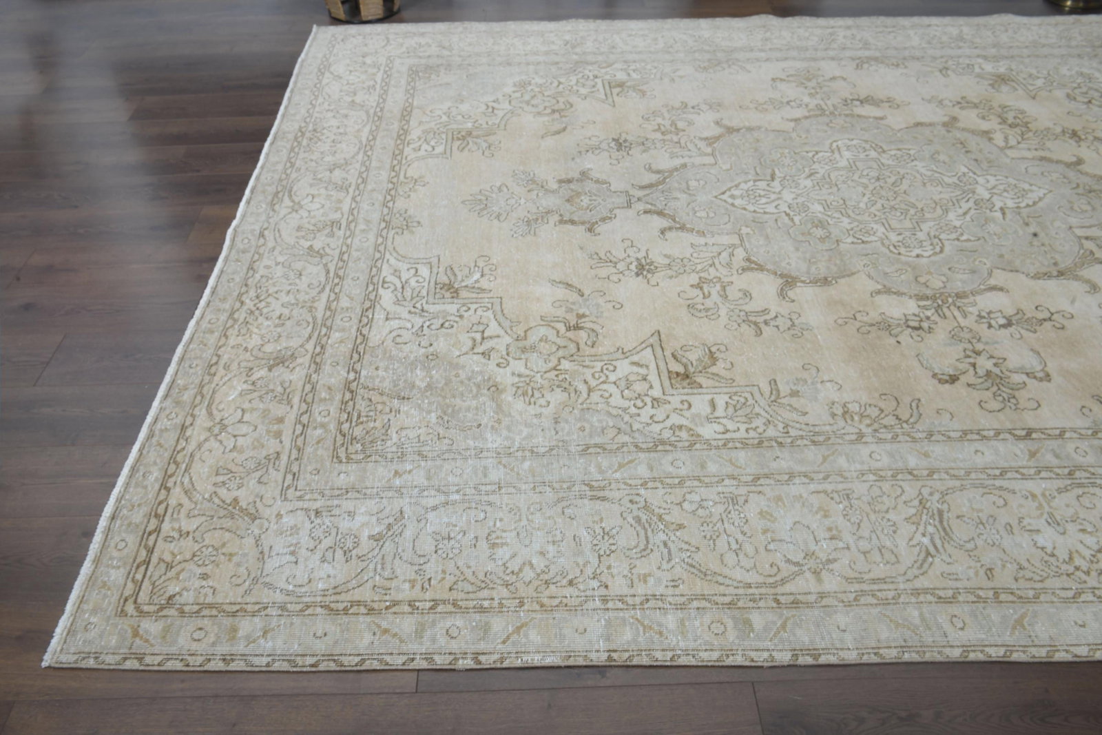 9'4x12'2 ft, NEUTRAL PERSIAN RUG - 8