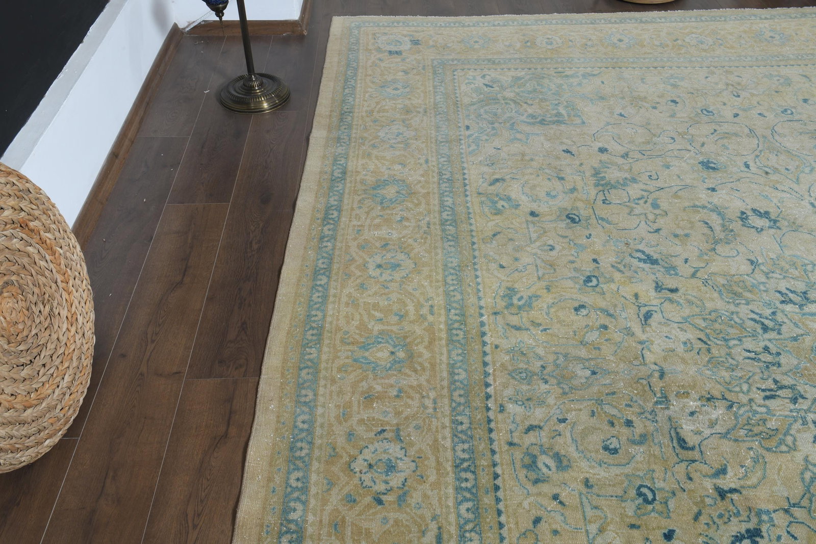 9.7x13 ft, PERSIAN ORANGE RUG, Oversized - 4