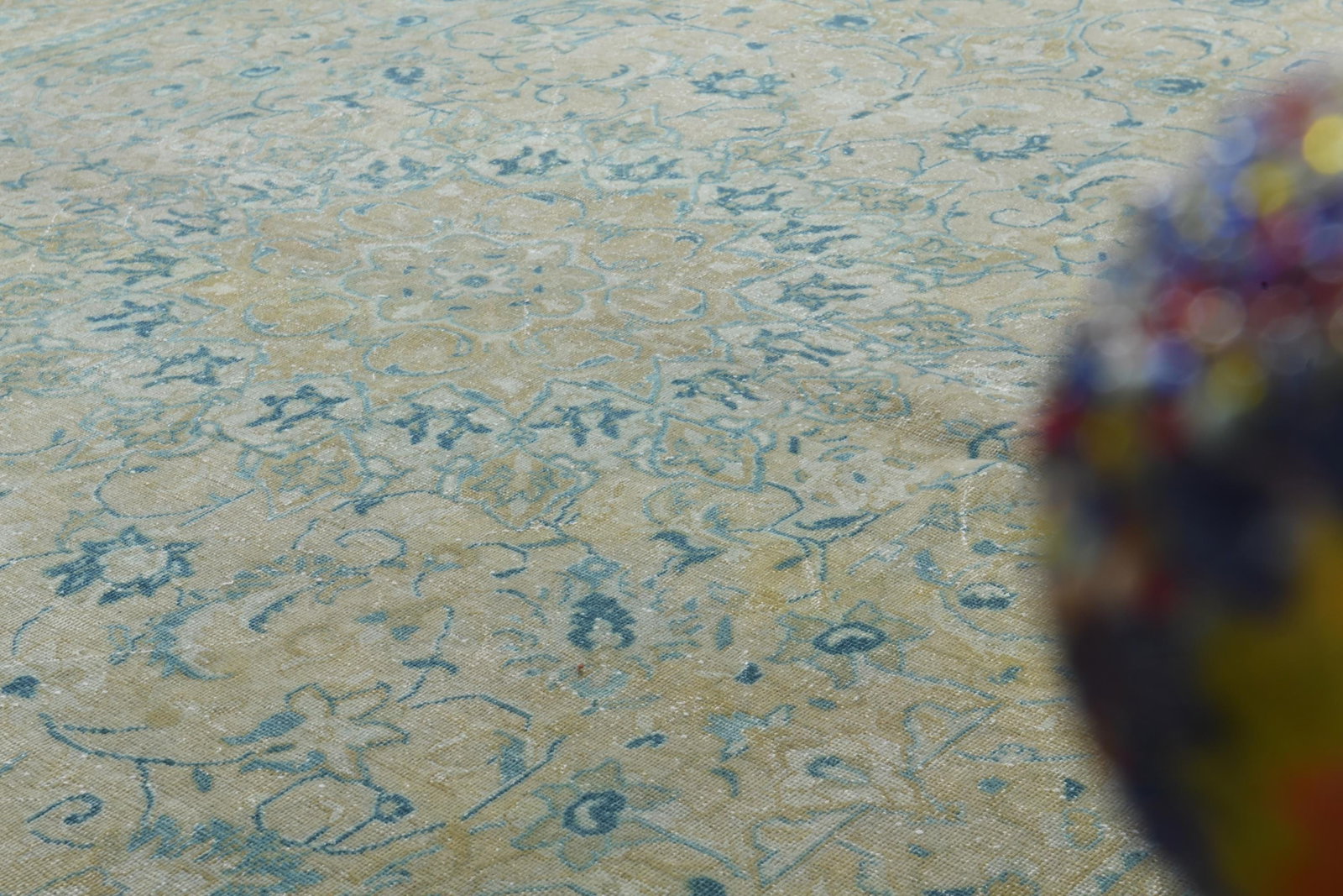9.7x13 ft, PERSIAN ORANGE RUG, Oversized - 8