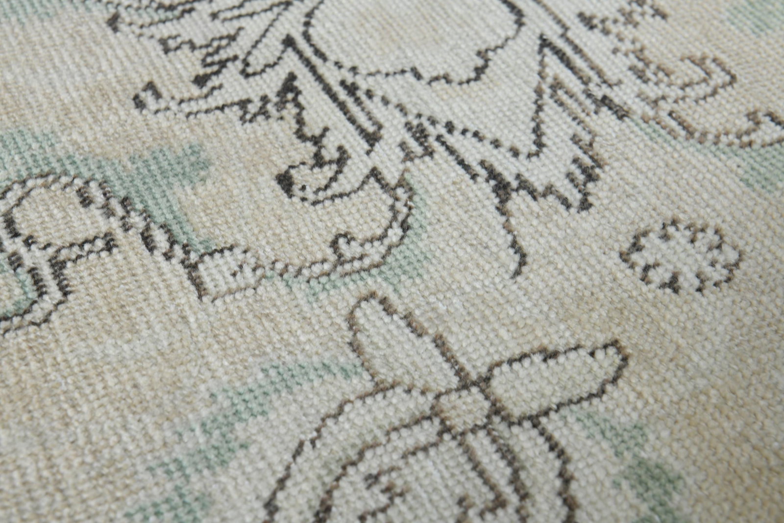 9.1x12.5 ft, BEIGE MINIMALIST RUG - 6