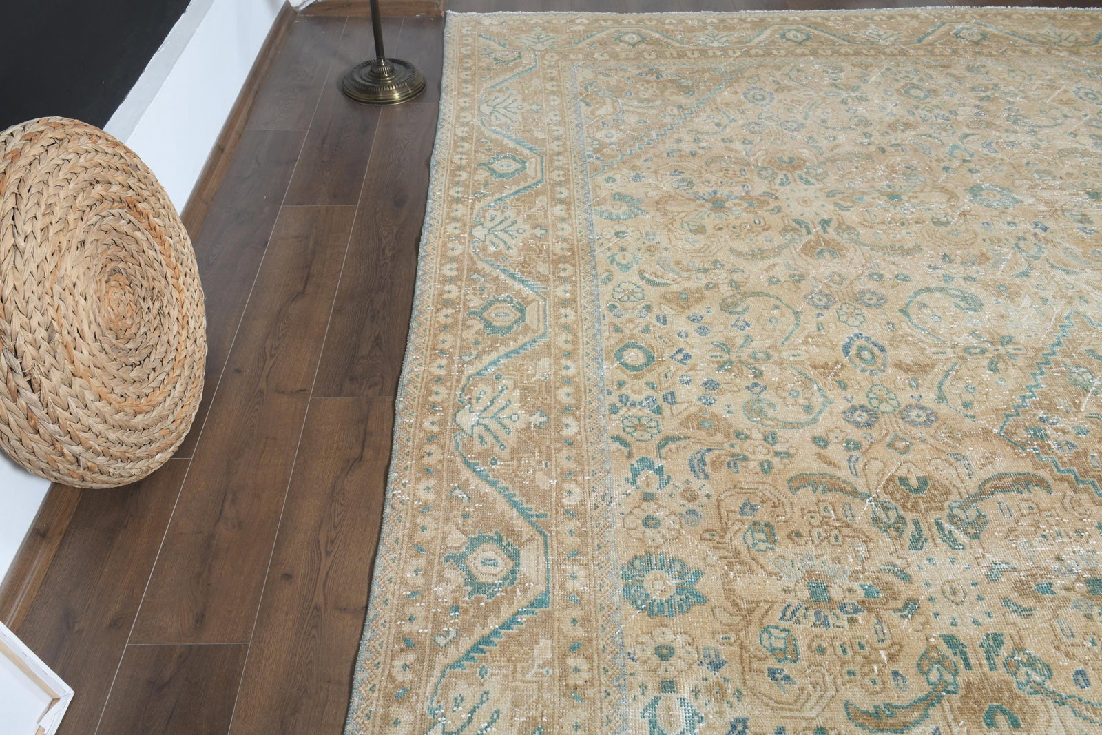 9'4x12'5 ft, ORANGE OVERSIZED RUG - 4