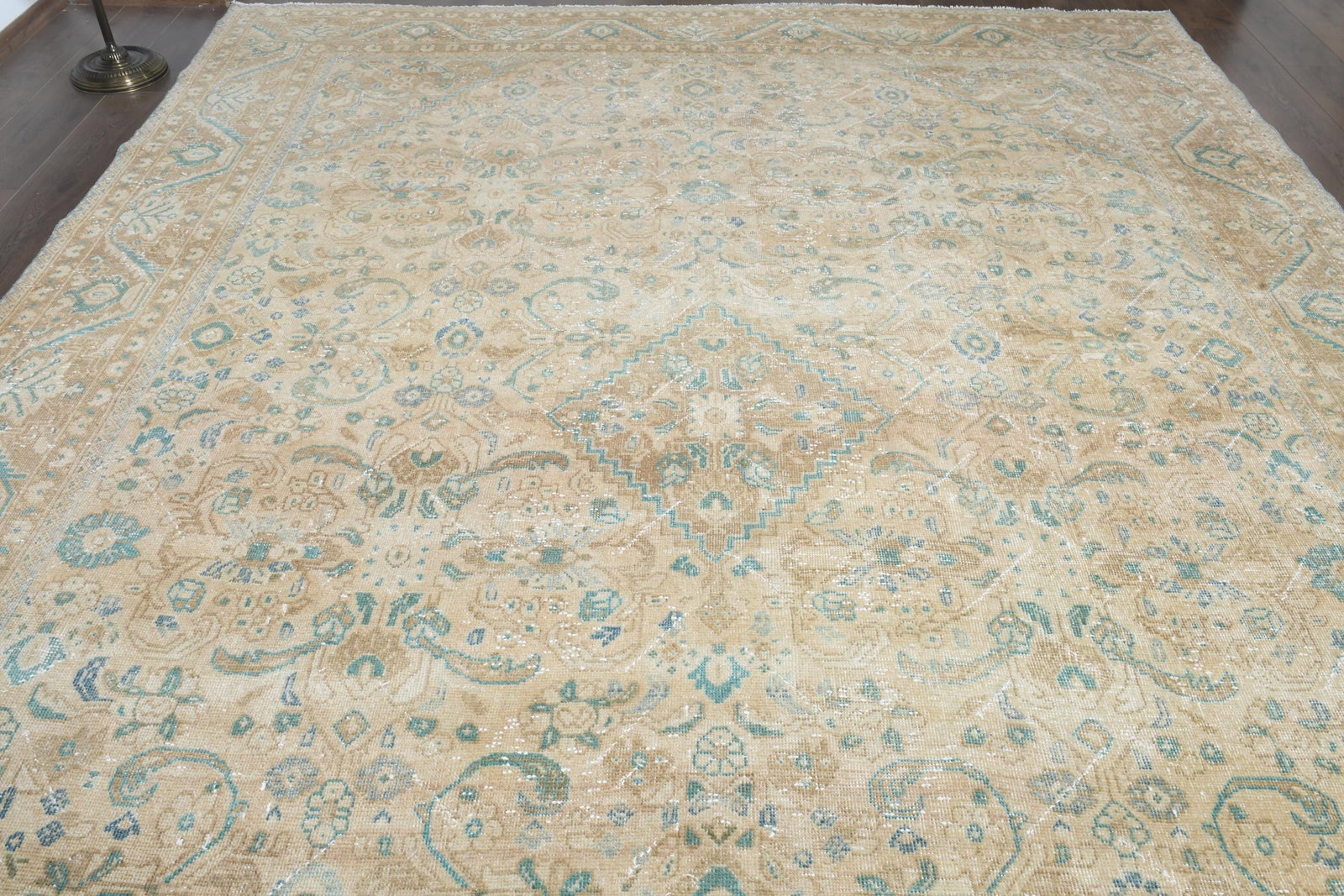 9'4x12'5 ft, ORANGE OVERSIZED RUG - 5