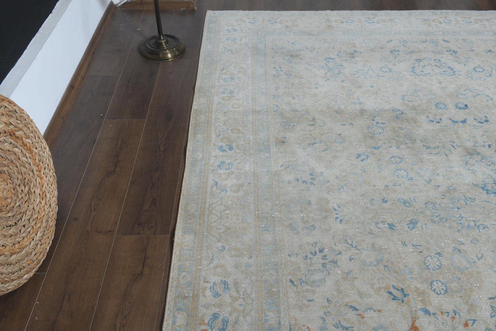 7.7x11.3 ft, LUxURY VINTAGE RUG, Handmade Rug - 8