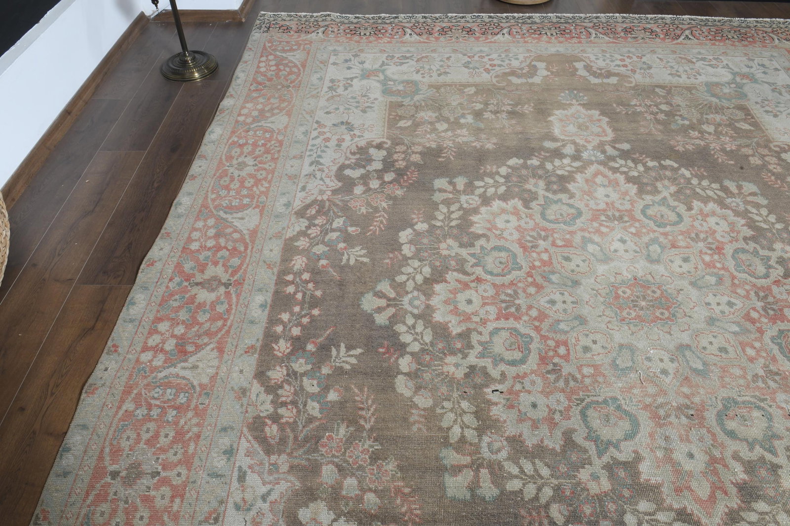 9.6x12.5 ft, BROWN OVERSIZED RUG - 8