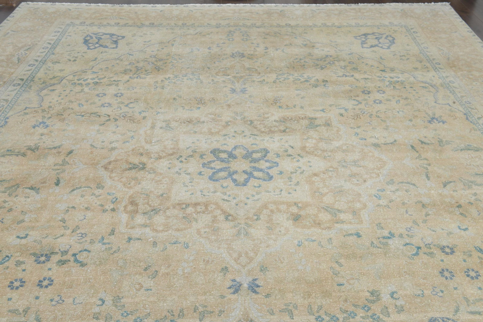9.9x12.5 ft, NEUTRAL PERSIAN RUG - 8