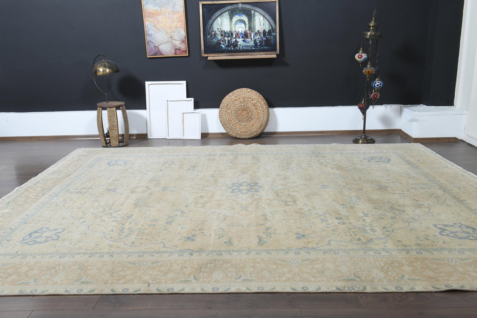 9.9x12.5 ft, NEUTRAL PERSIAN RUG - 9