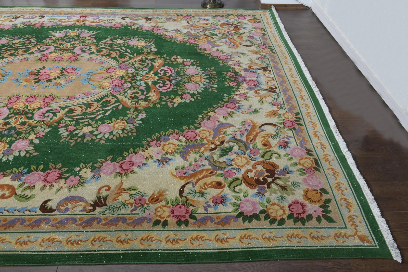 9.3x13 ft, TRIBAL OVERSIZED RUG, Vintage - 5