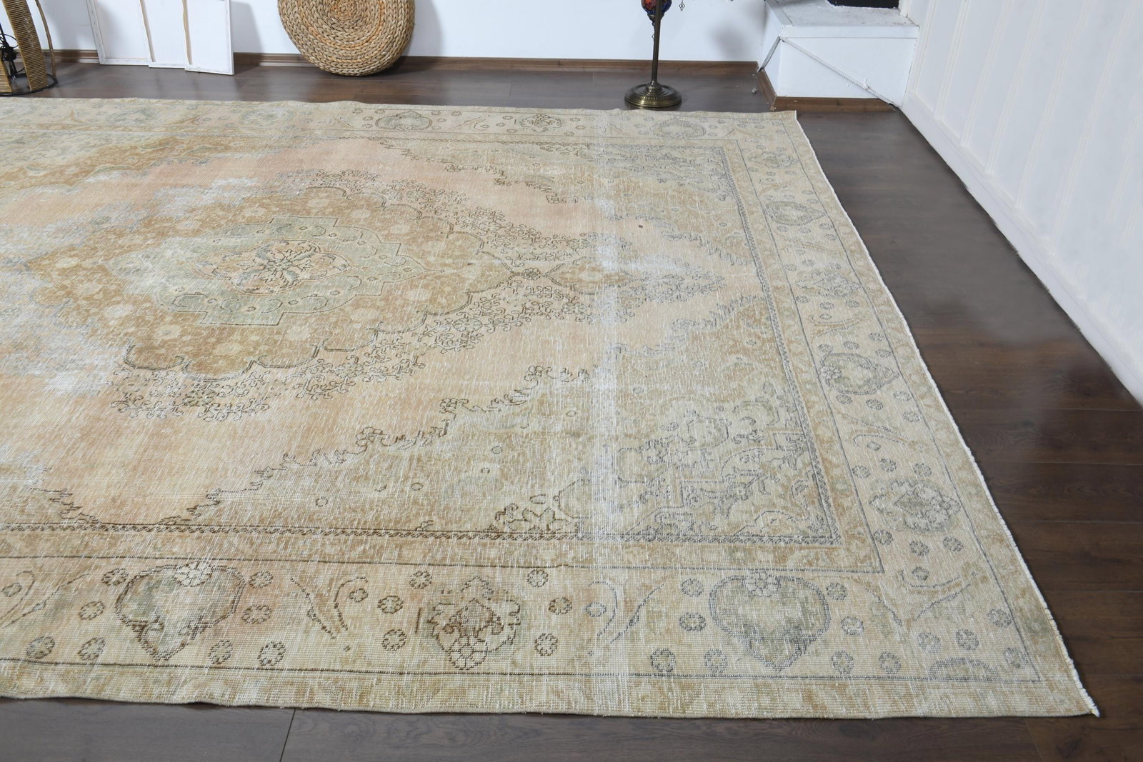 9'7x11'9 ft, PERSIAN RUG ORANGE - 7