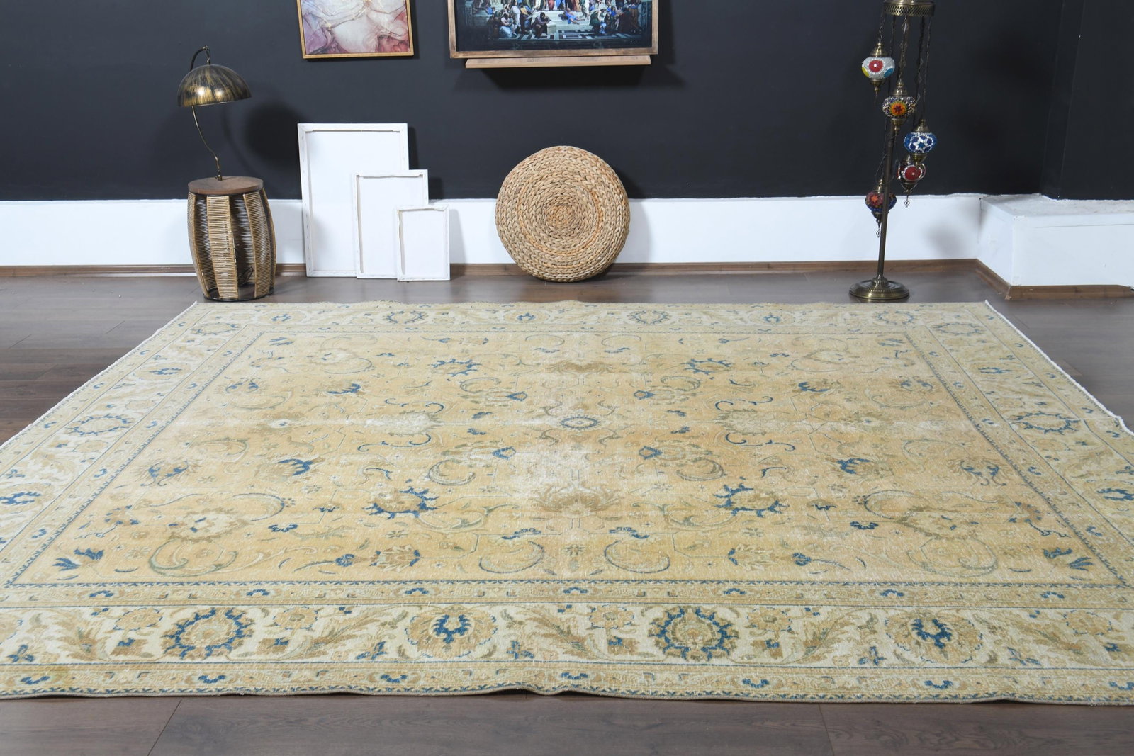 9'5x10'9 ft, BRIGHT LUxURY RUG - 9