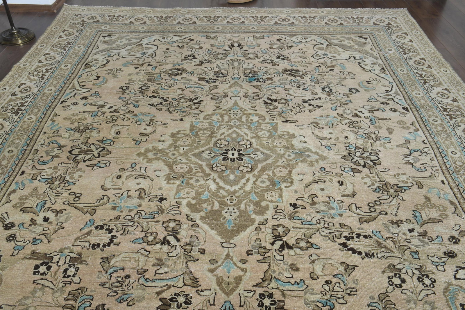 9.2x12.7 ft, PERSIAN MINIMALIST RUG - 4