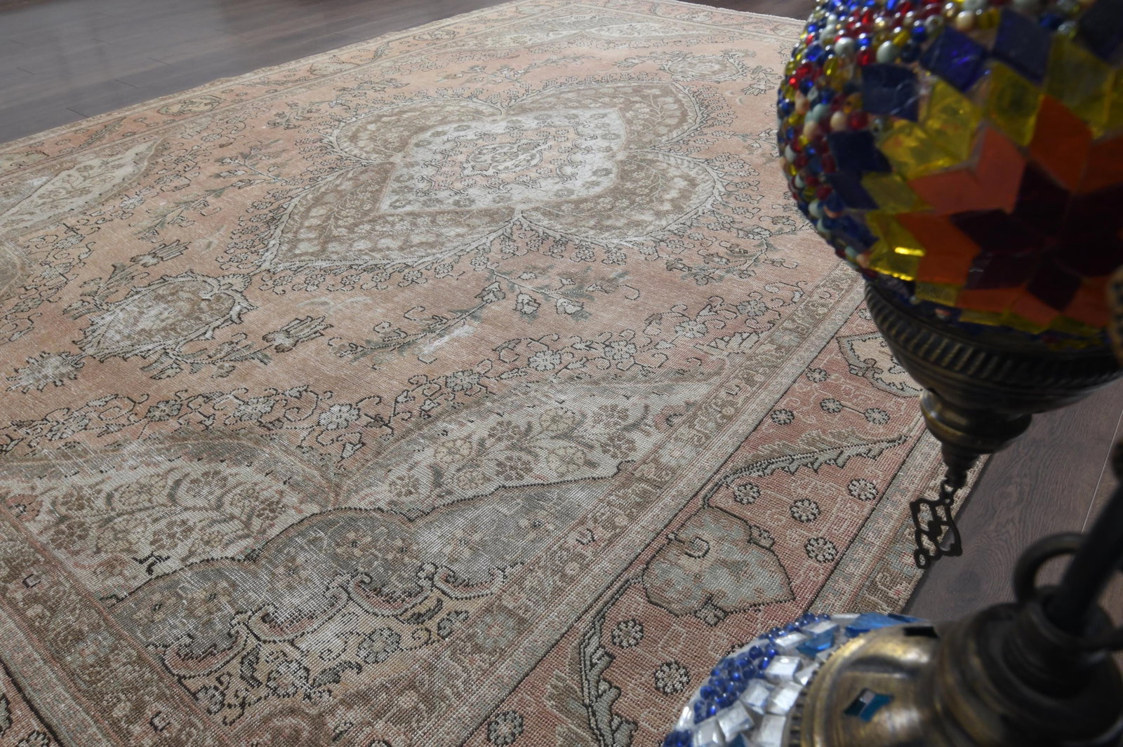 9'4x12'5 ft, OVERSIZED PERSIAN RUG - 8