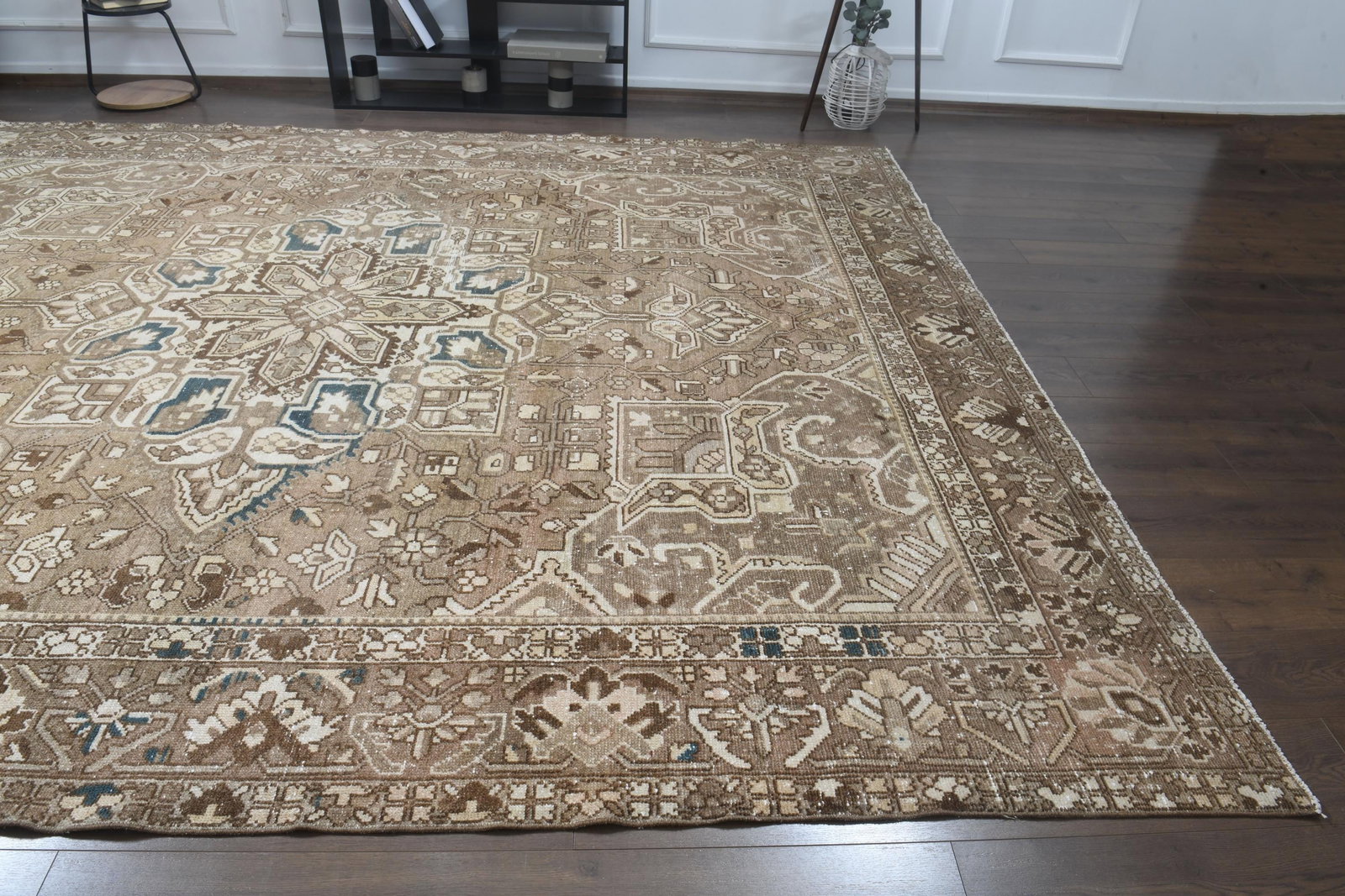 9.6x11.9 ft, PERSIAN ANTIQUE RUG - 8