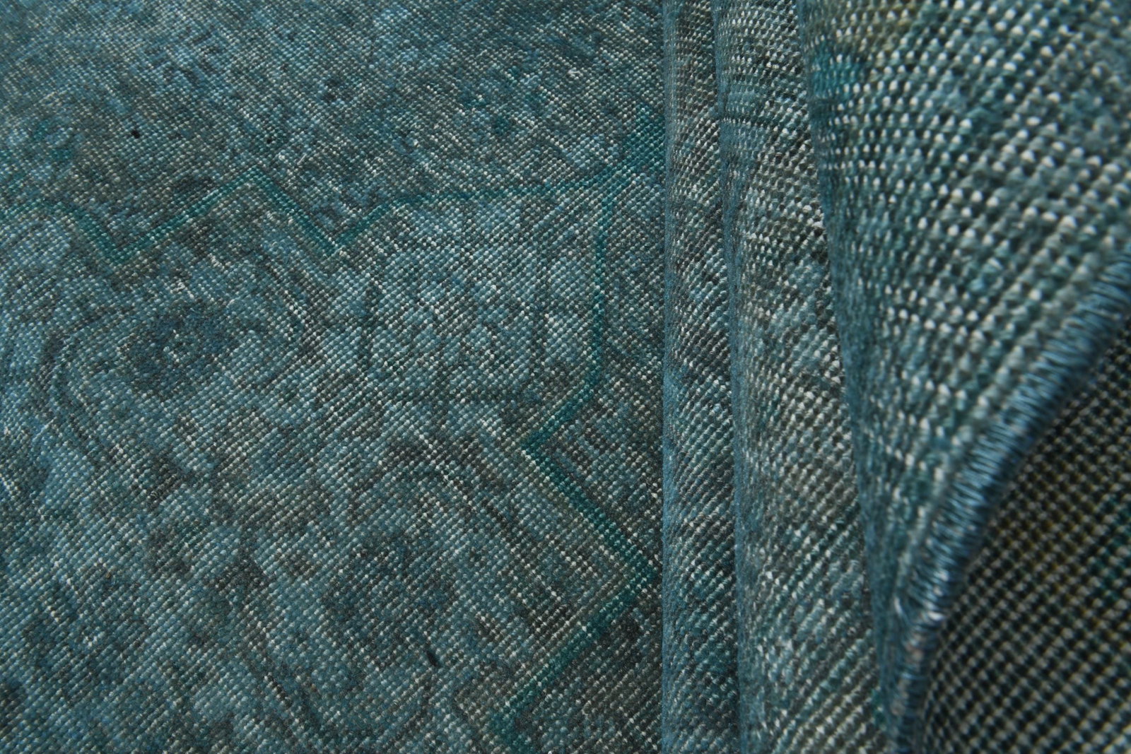 9'7x12'6 ft, HANDMADE ANTIQUE RUG, Living Room - 3