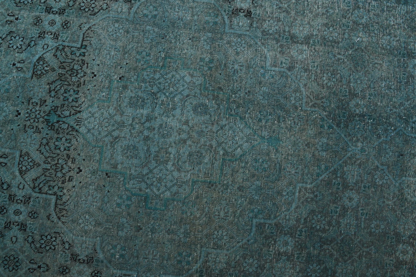 9'7x12'6 ft, HANDMADE ANTIQUE RUG, Living Room - 6