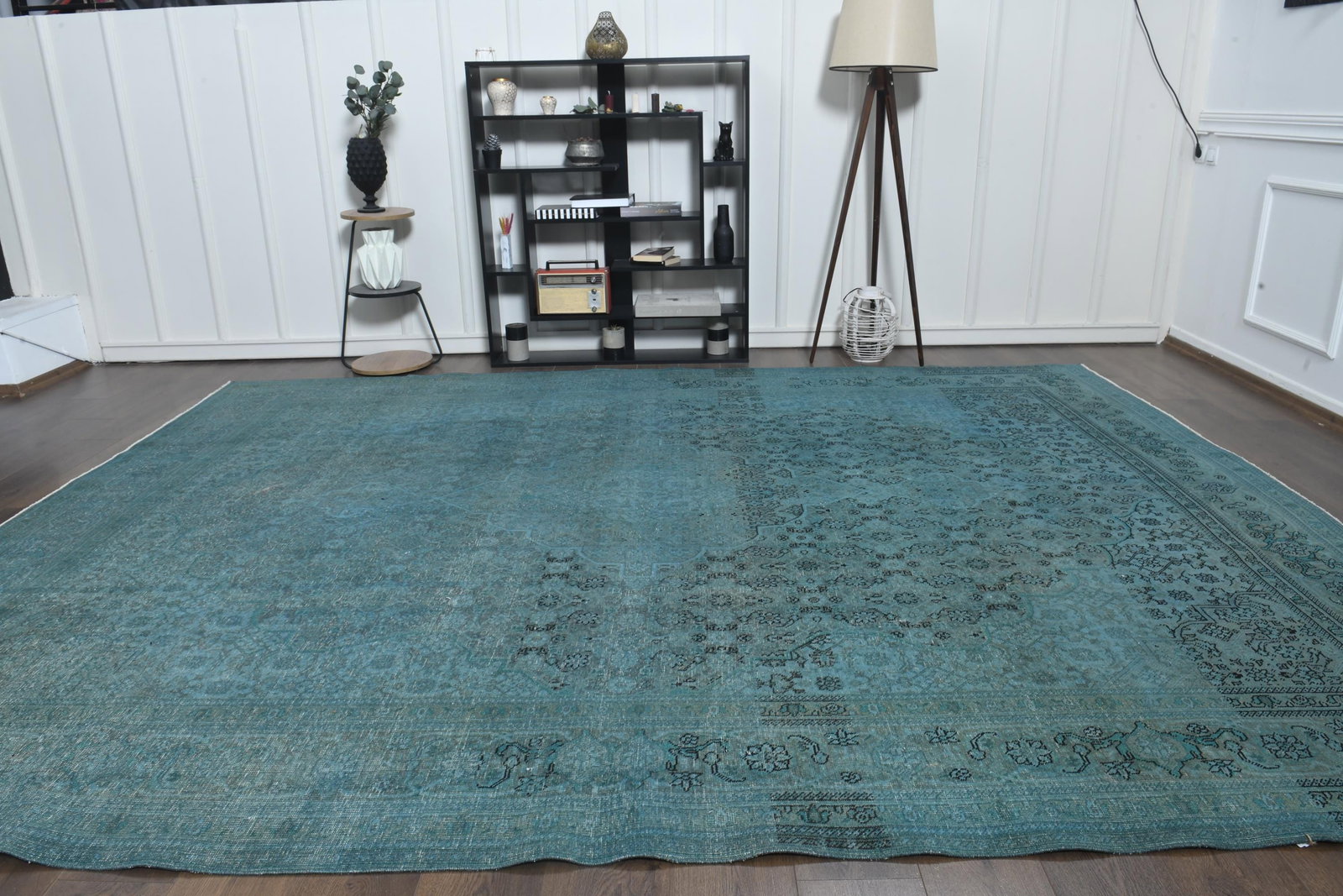 9'7x12'6 ft, HANDMADE ANTIQUE RUG, Living Room - 9