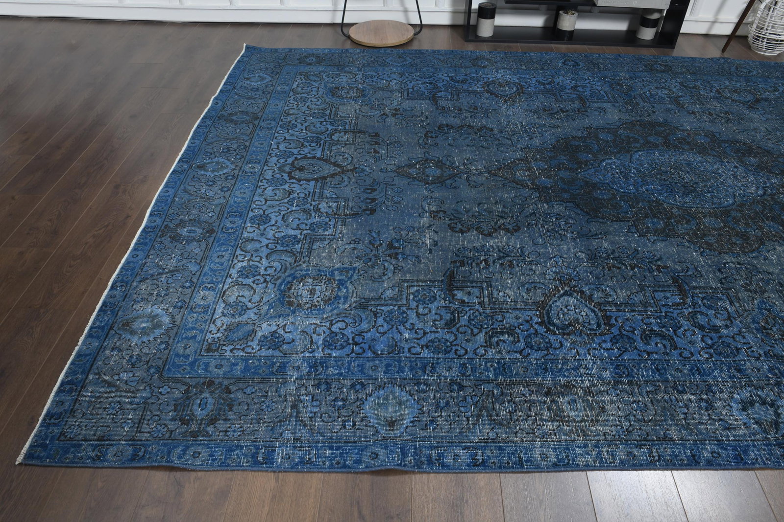 8x11.8 ft, HANDMADE ANTIQUE RUG, Living Room - 5