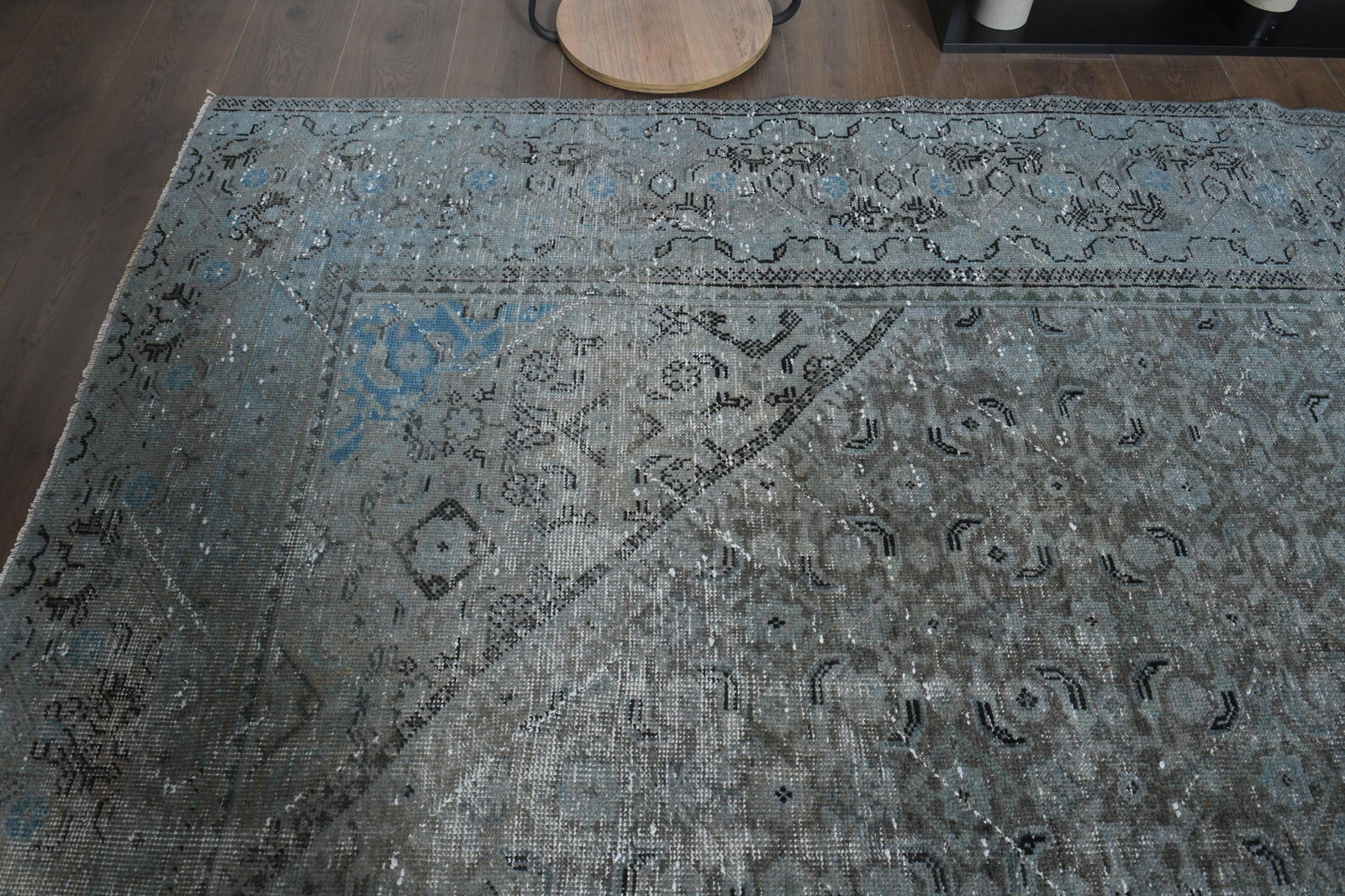9'5x12 ft, OVERSIZED AREA RUG, Vintage - 6