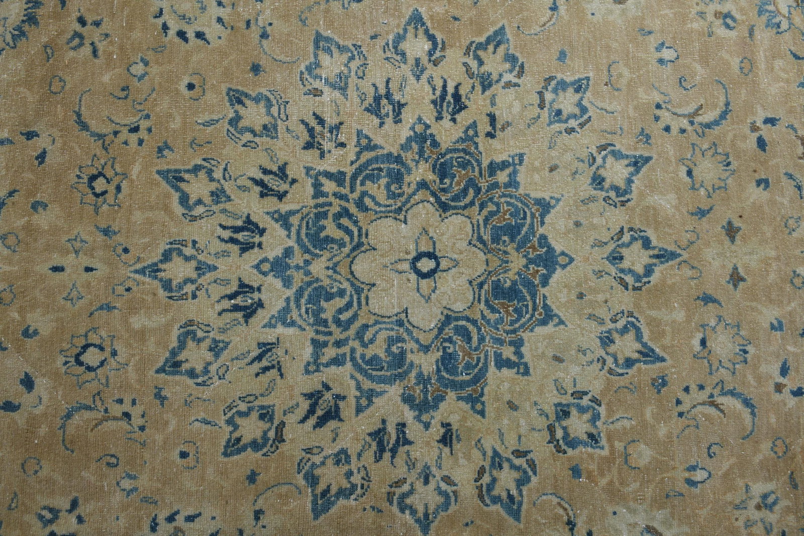 9.8x13.2 ft, Vintage Turkish Rug, Oushak Rug - 2