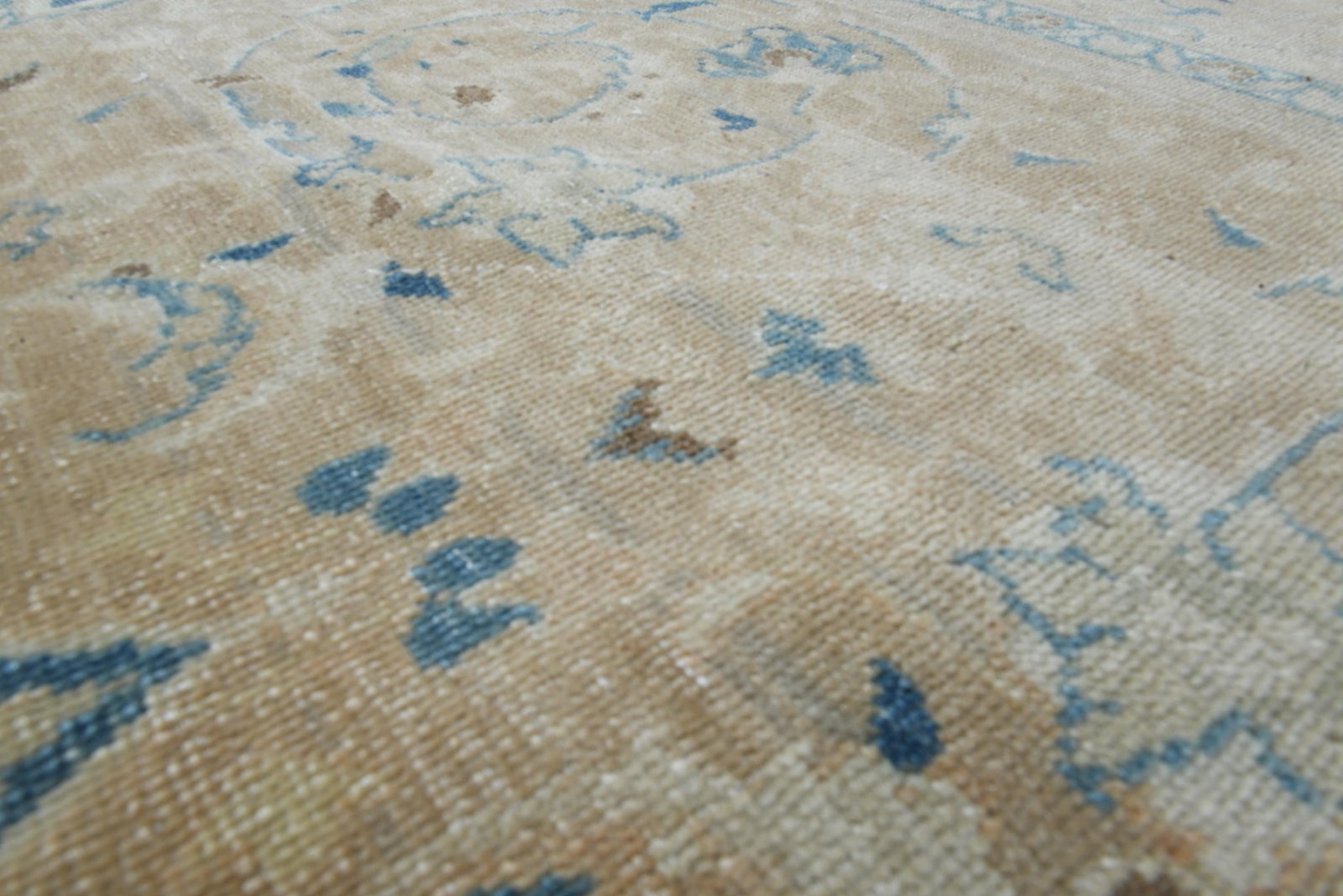 9.8x13.2 ft, Vintage Turkish Rug, Oushak Rug - 4