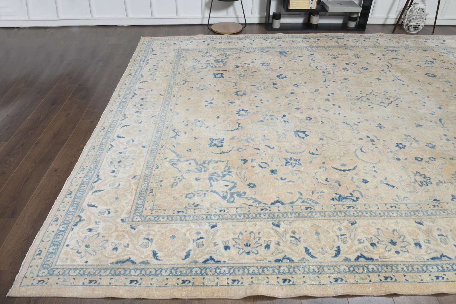10x13.8 ft, OVERSIZED PERSIAN STYLE Vintage Bohemian Rug - 5