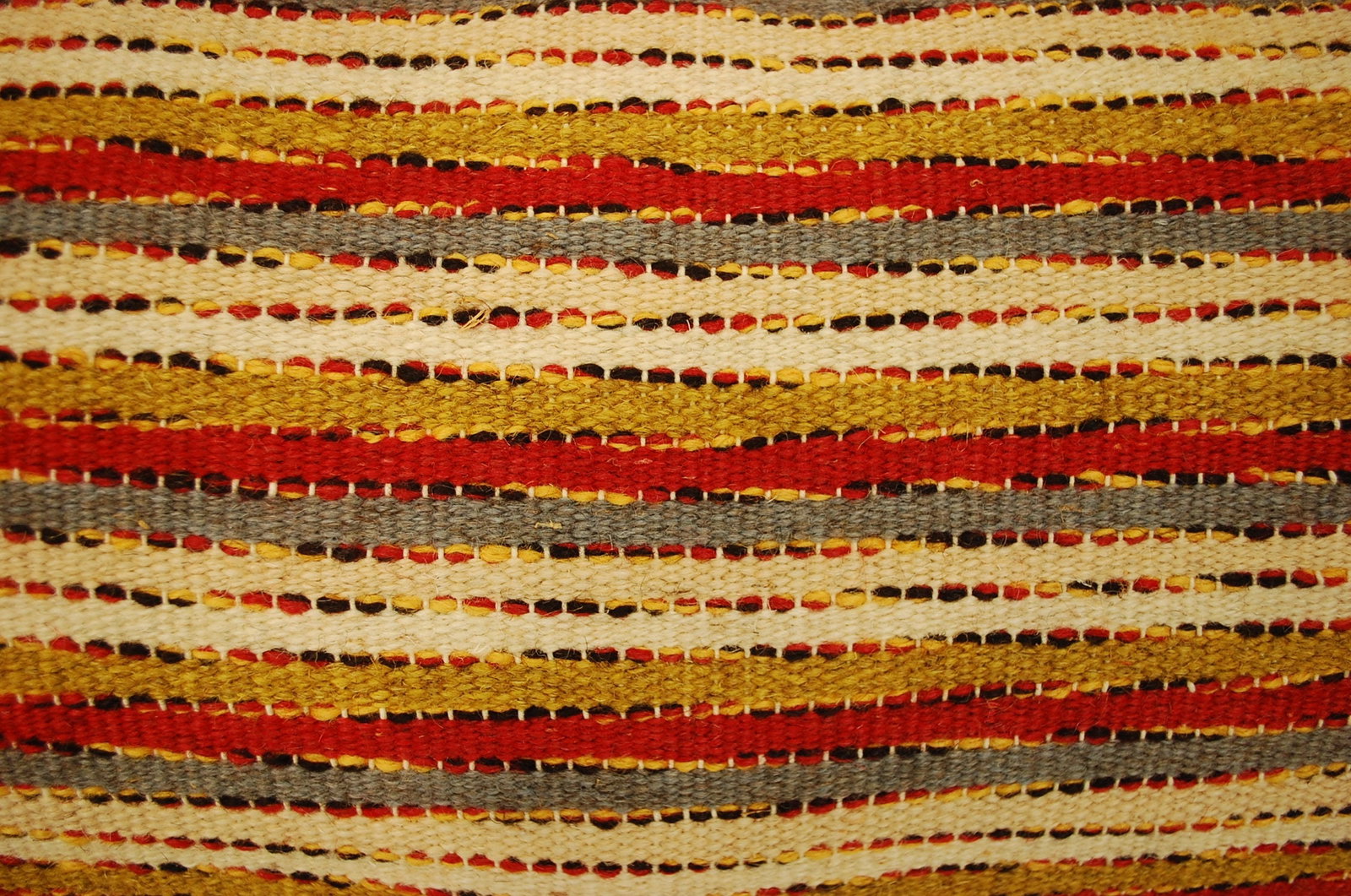 three Hand-Made Pillow Cushion Rug 1'6" x 1' 8" - 2