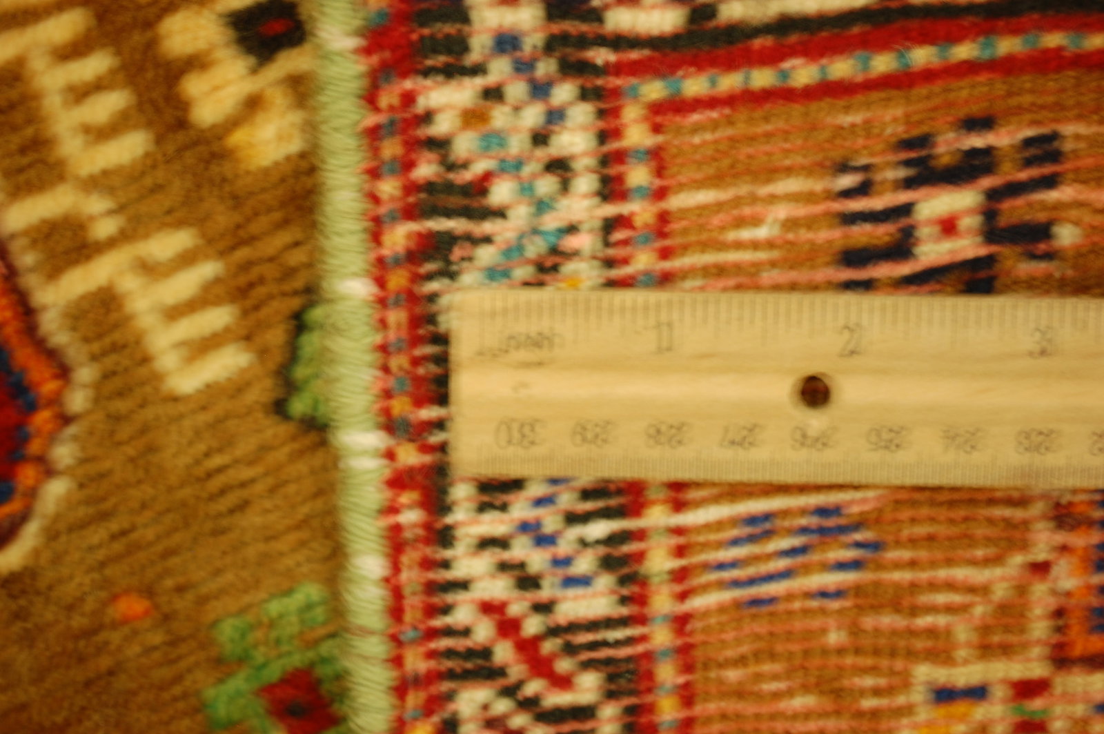Persian SHIRAZ RUG 1'11" x 2' - 3