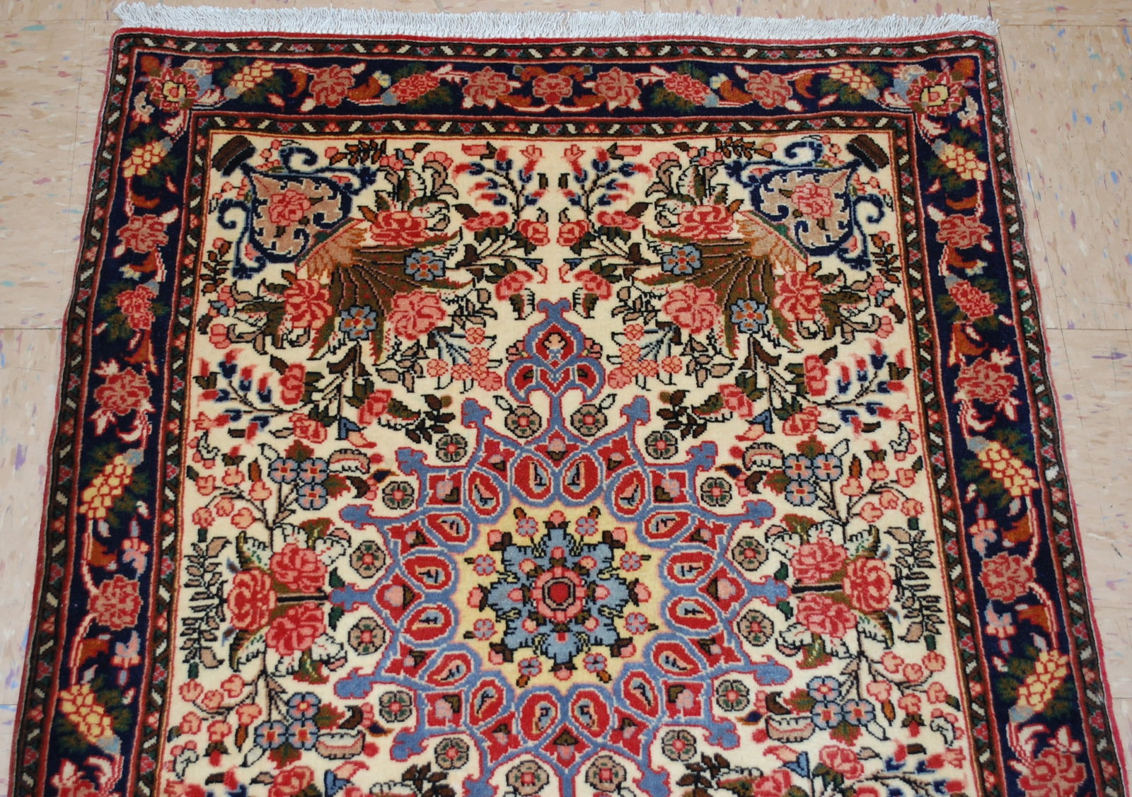 Persian BEJAR RUG 2'7" x 3'3" - 2