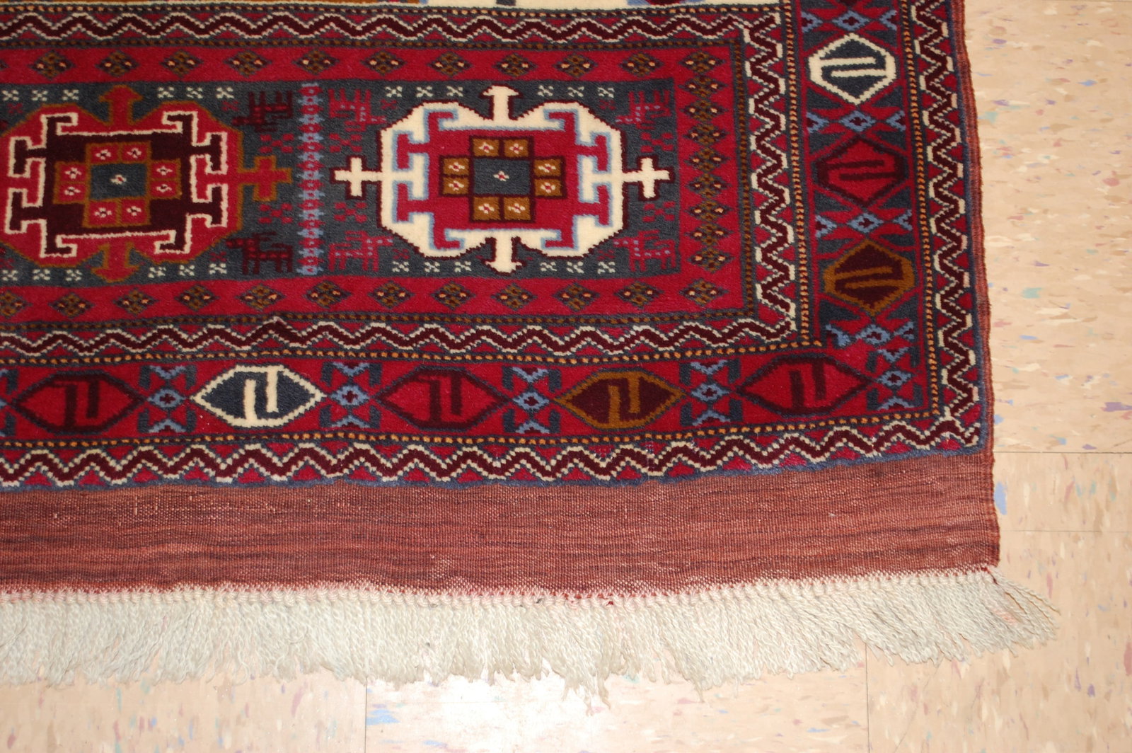 PERSIAN BALOUCHI RUG 3'6" x 4' - 7