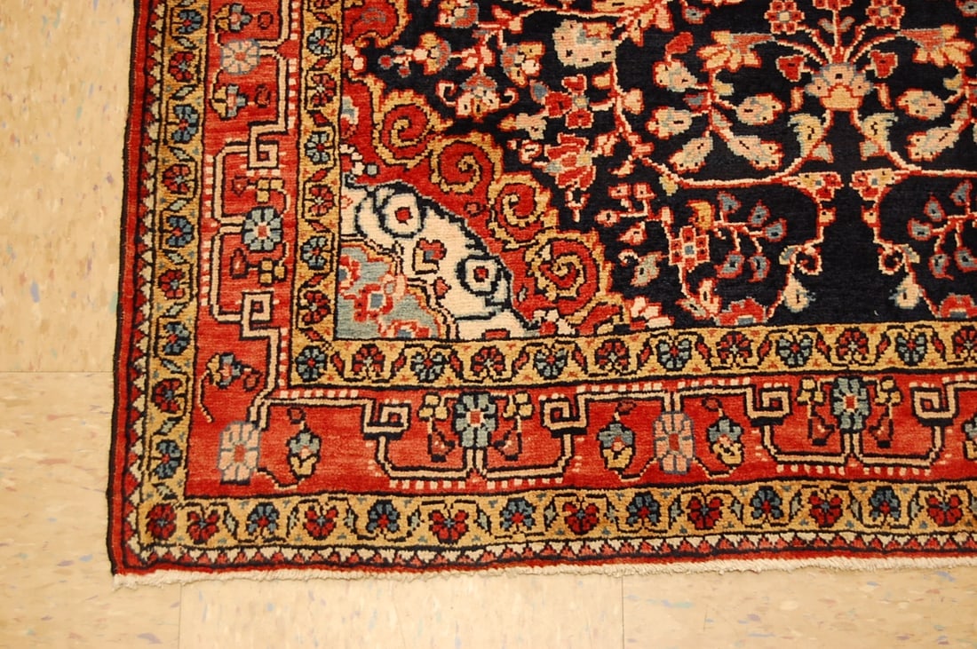 Persian SAROUK RUG 3'6" X 5' - 2