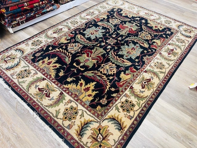 Indo- persian oriental Rug-5383 - 3