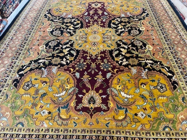 Fine Indo Persian Farrahan Rug-5384 - 7