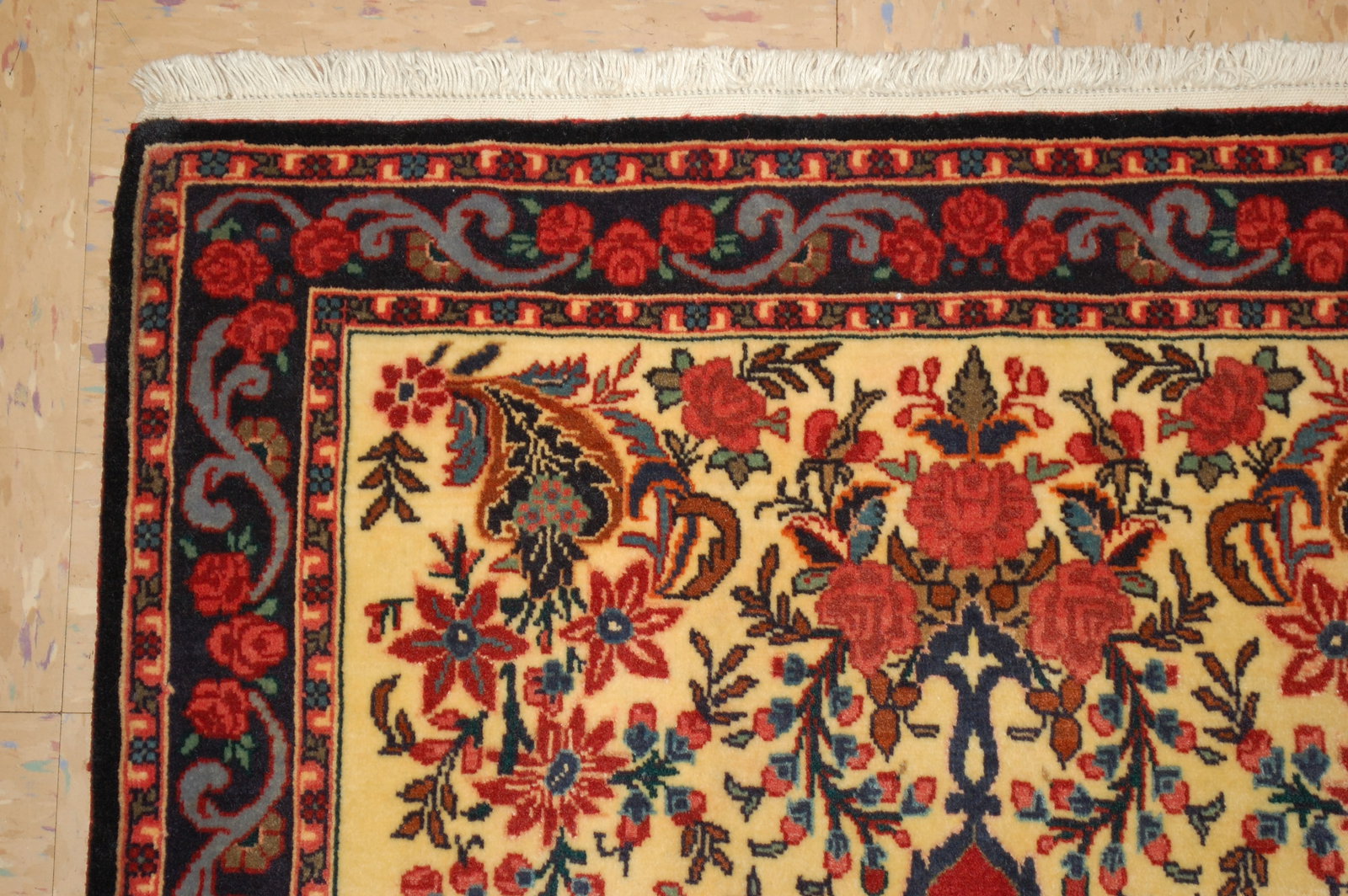 Persian BEJAR RUG 2'4" x 2'10" - 4